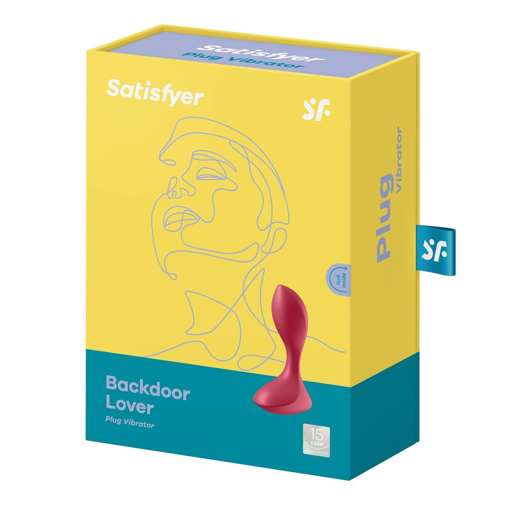 Вибромассажер простаты Satisfyer Backdoor Lover, красный