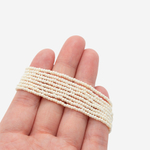 Хрустальный жемчуг (имитация baby жемчуга), 1,8*1мм, айвори, рондель