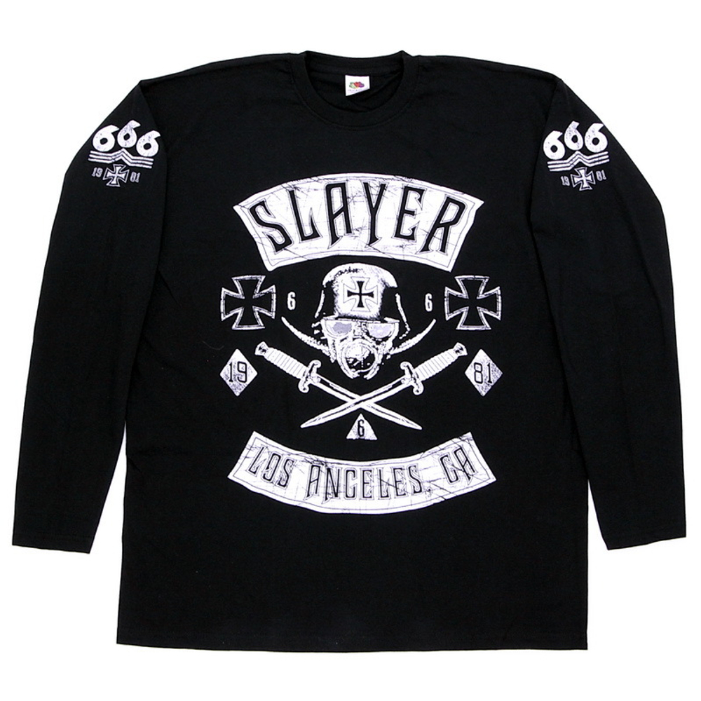 Свитшот Slayer Los Angeles 1981 (633)