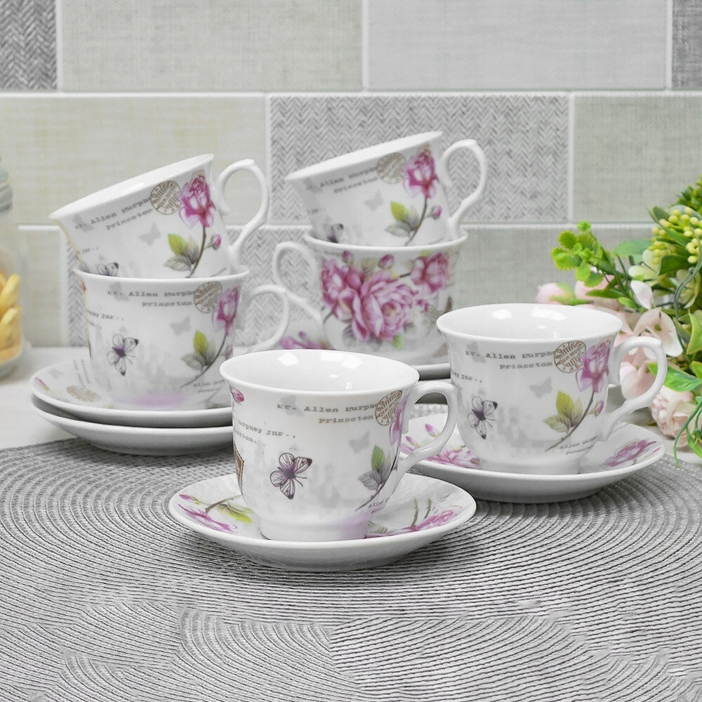 Чайный набор 12 предметов 250мл, R-115121