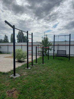 Монтаж уличных брусьев Sv Sport (УБ-3)