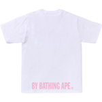 A Bathing Ape Bathing Ape Ss26 Футболка белый розовый
