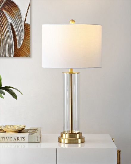 Настольная лампа "Линетт" brass