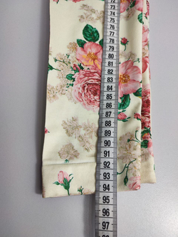 Штаны с цветочным принтом 40 размер