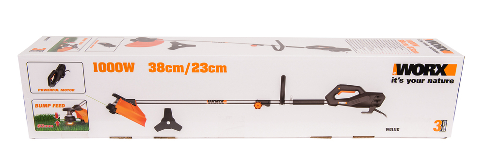 Триммер электрический WORX WG111E 38см