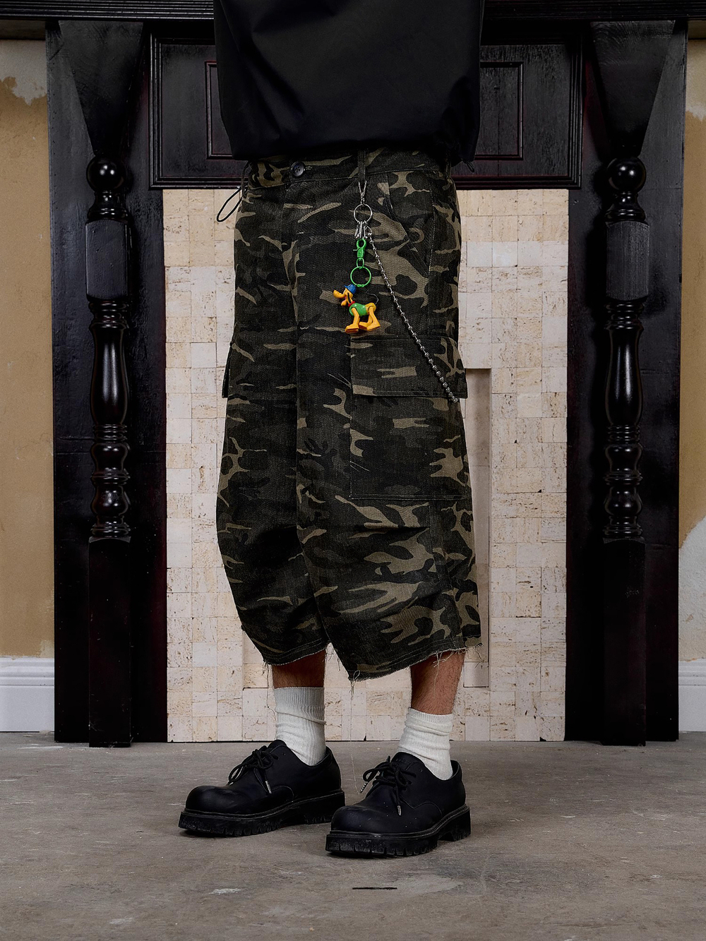 Шорты DONSMOKE "Camo Pattern" Cargo Shorts