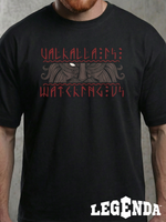 Футболка оверсайз хлопковая мужская LEGENDA Вальхалла черная