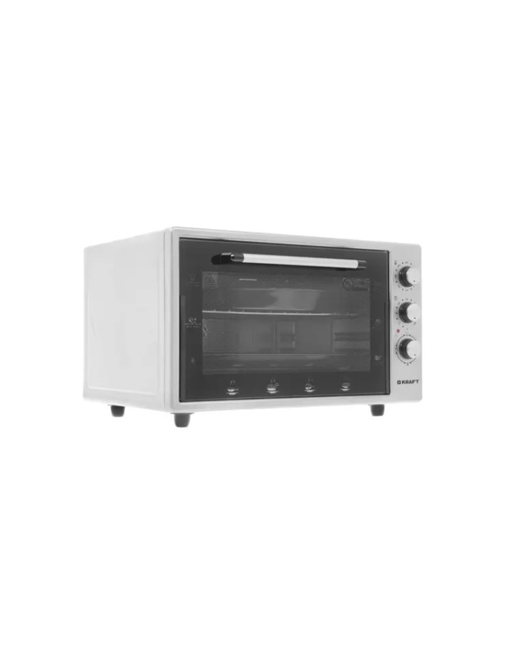 KRAFT KF-MO 4500 GR Мини-печь, 45 л, серый