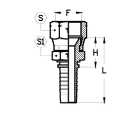 Фитинг DN 10 JIS 18x1.5