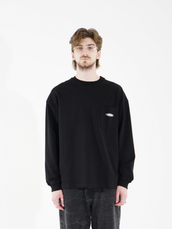 Лонгслив UNIFORM Relaxed Pocket, Черный