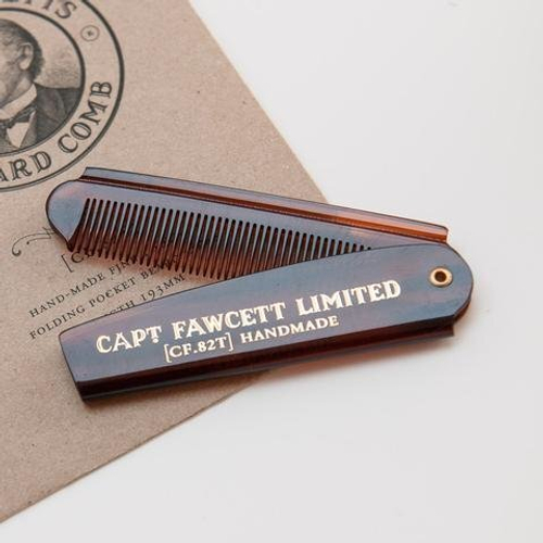 Captain Fawcett Pocket Beard Comb - Расческа для бороды