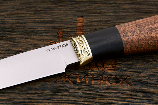 Нож туристический Эльбрус Чинар, клинок 130мм, сталь 95Х18