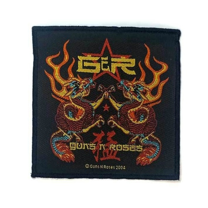 Нашивка Guns n roses драконы