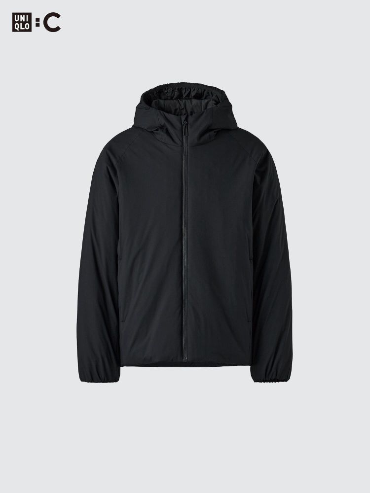 UNIQLO Куртка PUFFERTECH, черный