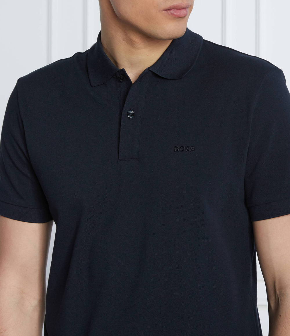 поло pallas BOSS BLACK - темно-синий(50468362)