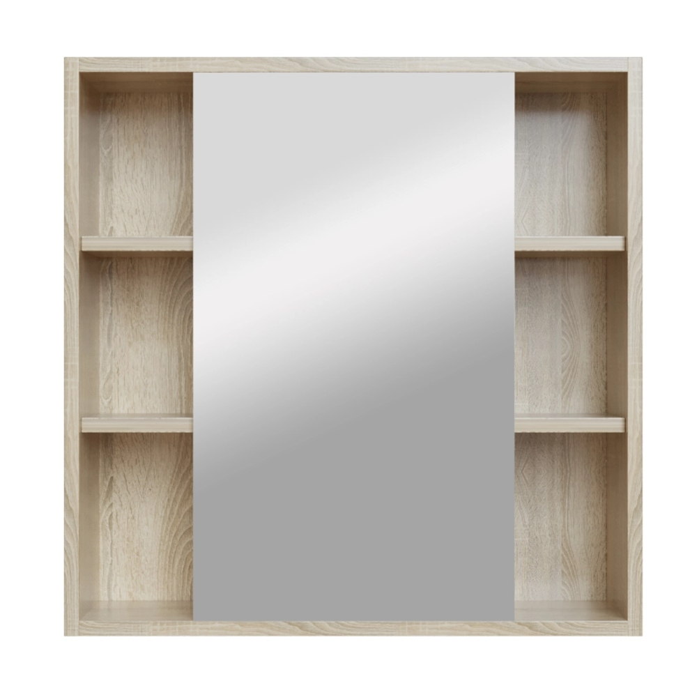 Зеркальный шкаф МИЛТОН-70 Дуб сонома (ЛДСП)