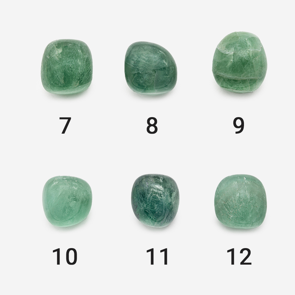 Камни натурального зеленого флюорита, 26,5-33*23,5-28,5мм