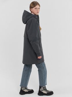 Куртка для девушки подростковая IMERKA NORPPA серый гравий