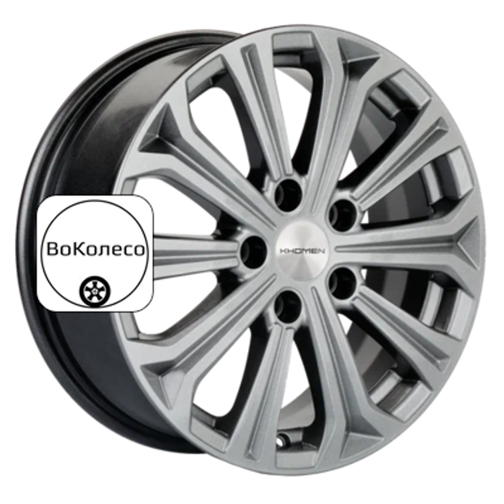 6,5x16/5x114,3 ET41 D67,1 KHW1610 (Kia) Gray Khomen Wheels