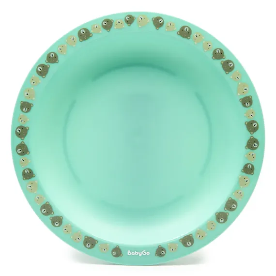Тарелка BabyGo Green 1 шт.