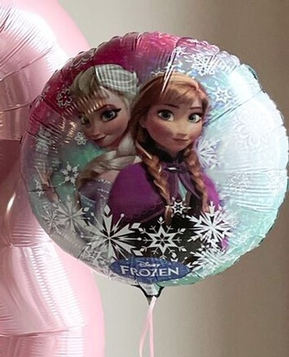 А 18" Круг, Холодное сердце, (голография), 1 шт. 45 см