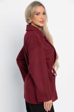Пальто-пиджак (бордо) Б15083-7М LT Collection