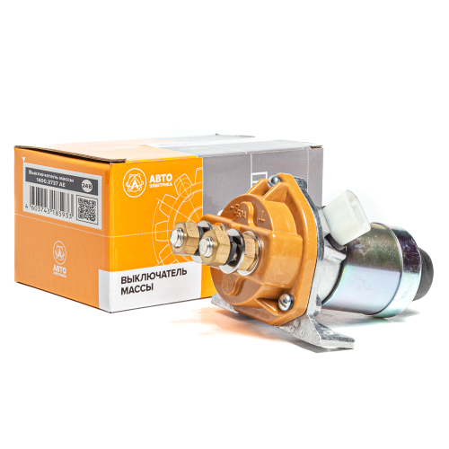 1400.3737 AE Выключатель массы дистанционный, КамАЗ, МАЗ, УРАЛ, ГОМСЕЛЬМАШ, 24 В, 50 А, 4-х контактн