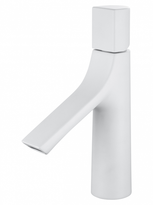 Смеситель для раковины WONZON & WOGHAND The ONE, Белый матовый (WW-H010-MW)