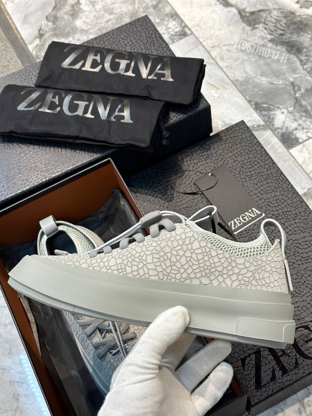 Кеды Ermenegildo Zegna