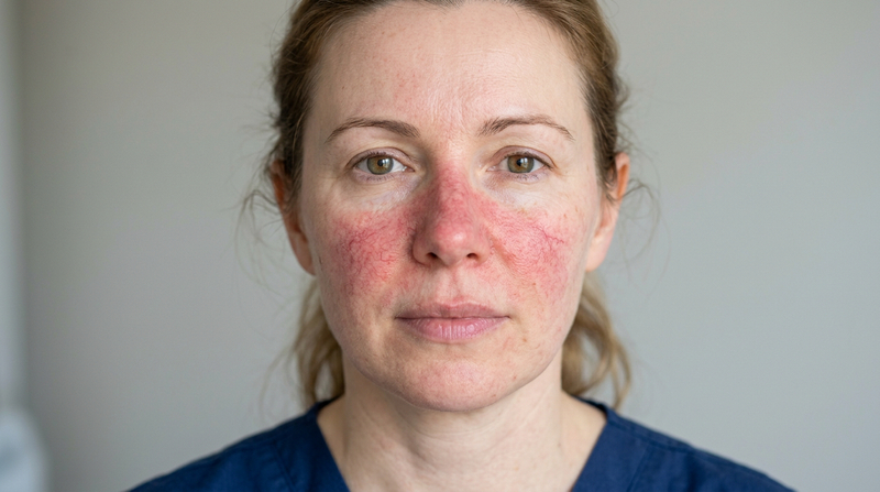 Розацеа: почему краснеет лицо и как с этим бороться — полное руководство