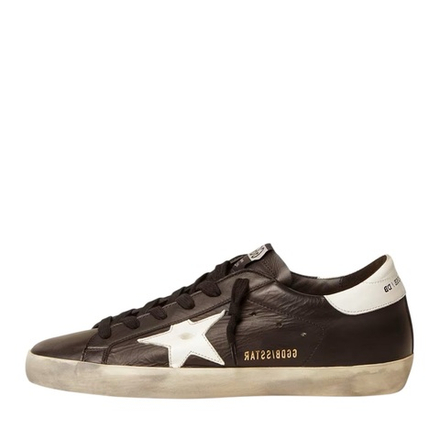 Golden Goose Super Star “Black-white star Brown”