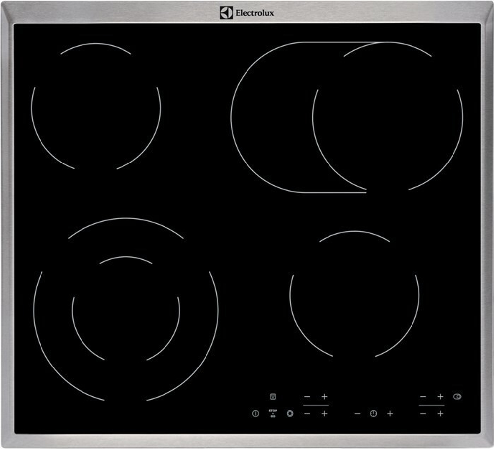 Встраиваемая электрическая варочная панель Electrolux EHF6346XOK