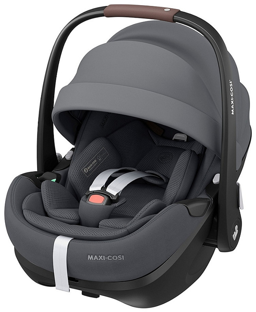 Детская коляска Maxi-Cosi Fame 3 в 1 с автокреслом Pebble 360 Pro Twillic Graphite/графит