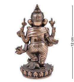 Veronese WS-1266 Статуэтка «Ганеш в лотосе»