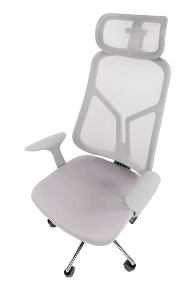 Офисное кресло Chairman CH588 с подголовником серый пластик, серый