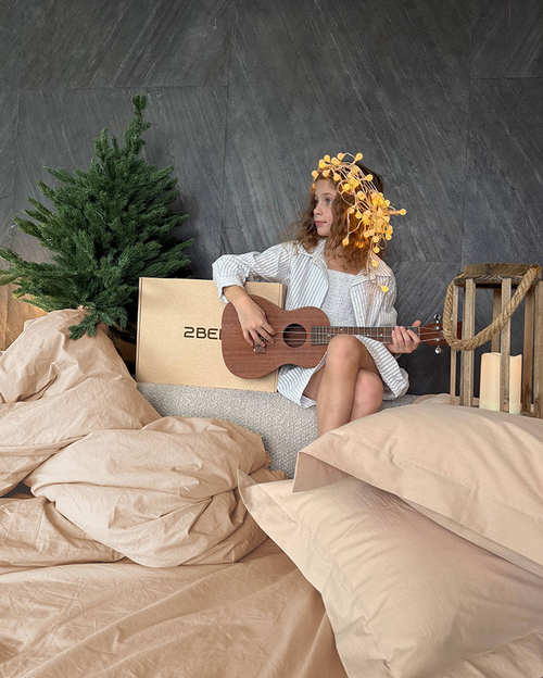 Вареный хлопок Теплый песок