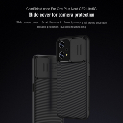 Чехол с защитной шторкой для камеры на OnePlus Nord CE2 Lite 5G, Nillkin серия CamShield Case