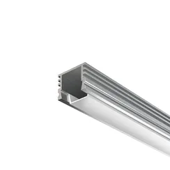 Алюминиевый профиль накладной 16x12 (Серебро, 2 м), ALM-005-S-2M 631012 Led Strip 631012