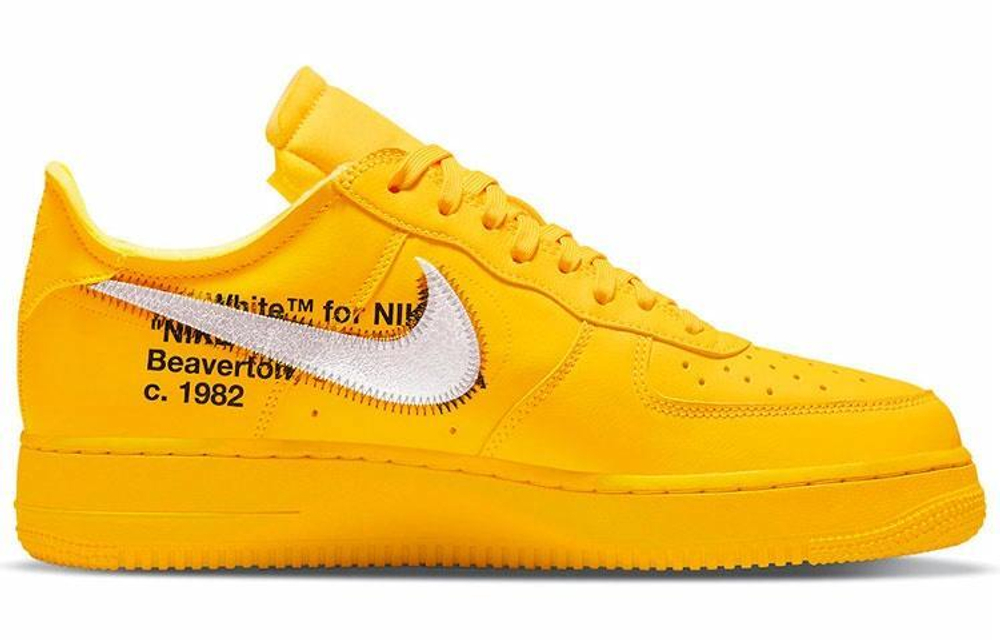 Кроссовки Off-White X Nike Air Force 1 Low "Lemonade"