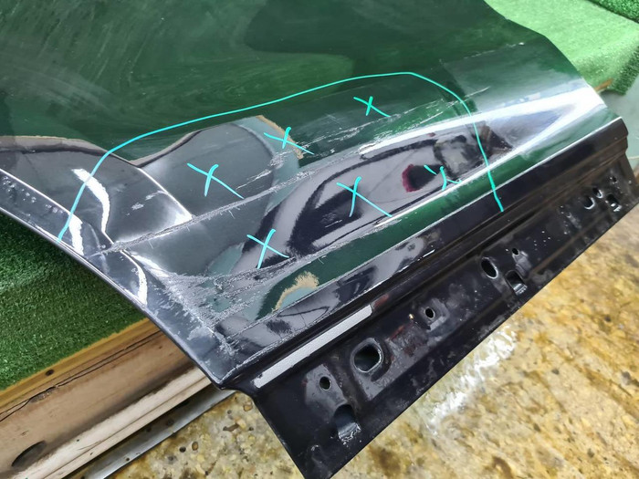 Дверь задняя правая Porsche Cayenne 3 (2017-н.в.)