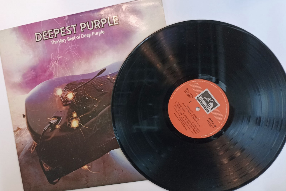 Deep Purple  Deepest Purple The Very Best Of Deep Purple (India 1980)