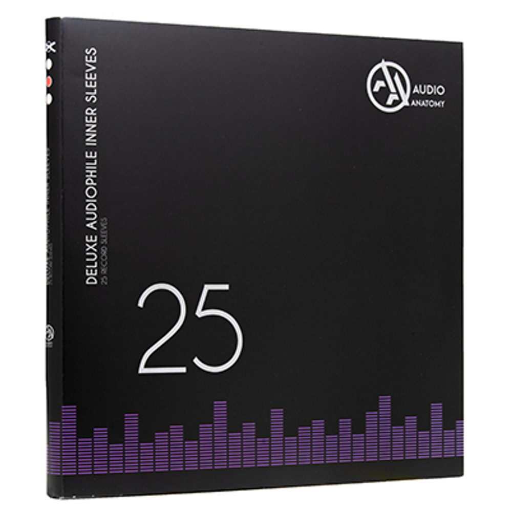 Конверт Внутренний Для Пластинки 12" (Audio Anatomy Inner Record Sleeves)(Черный)