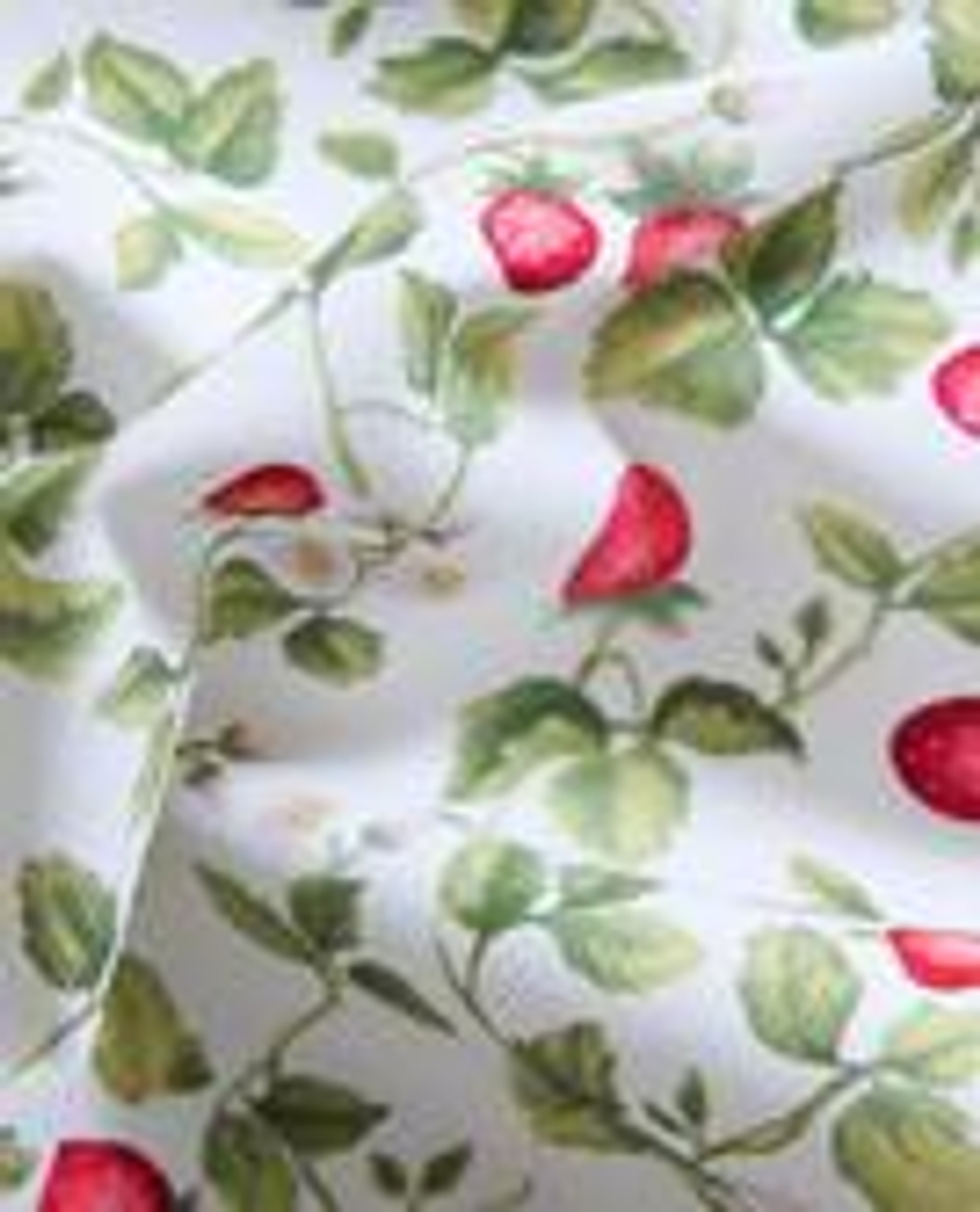 ZARA HOME НАБОР САЛФЕТОК «КЛУБНИКА» (2 ШТ.), ЗЕЛЕНЫЙ