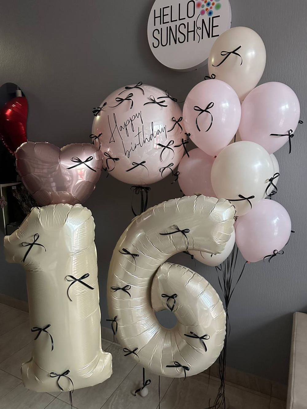 Набор шаров с Бантиками №2