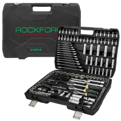 Набор инструментов 216пр. 1/4'', 3/8'', 1/2''(6гр.) RockFORCE LIGHT RF LIGHT-38841-216