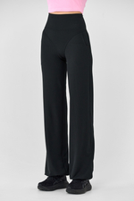 Брюки с стрингами широкие с манжетами