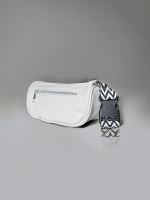 Сумка женская кросс-боди экокожа белая QOZA