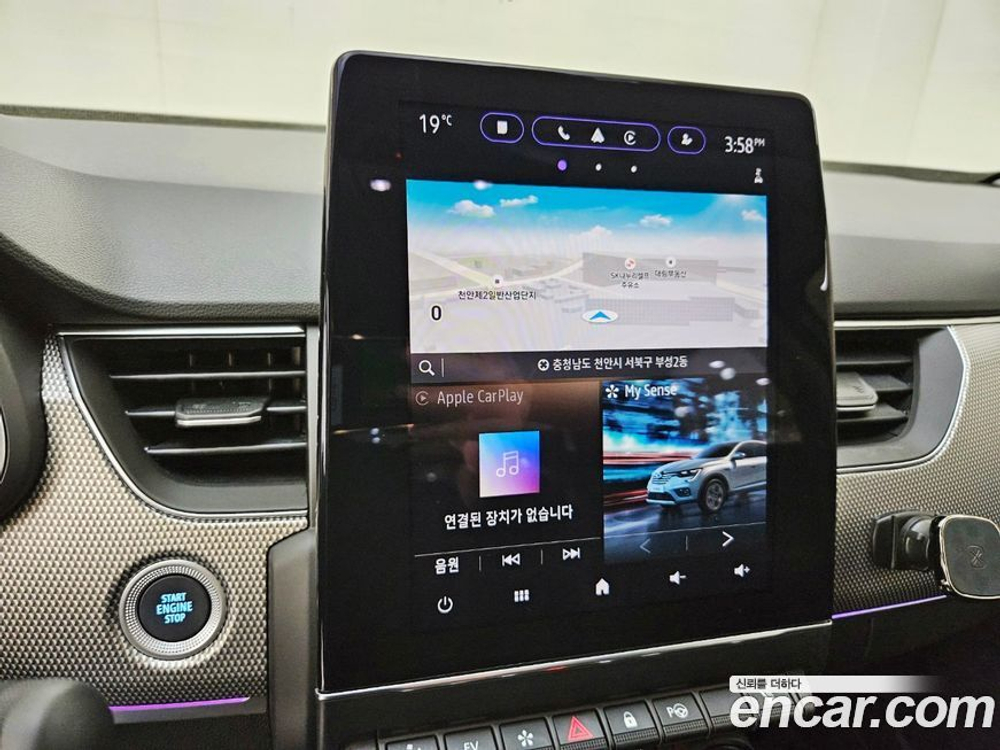 Renault Korea (Samsung) XM3 1.6 E-TECH 인스파이어 e-시프터 (02.2023)