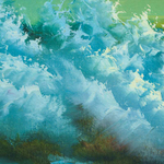 Картина «Восход солнца на море»