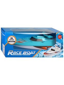 Игрушка Катер на батарейках цвет голубой (53923)